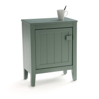 Столик Для изголовья с 1 дверкой Carlos единый размер зеленый LA REDOUTE INTERIEURS  фото, kupilegko.ru